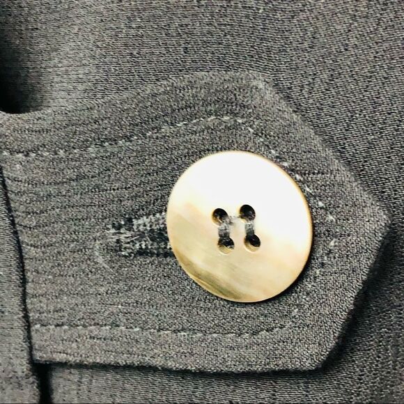 Nicole Miller Artelier Double Breasted Blazer Black - Picture 5 of 10